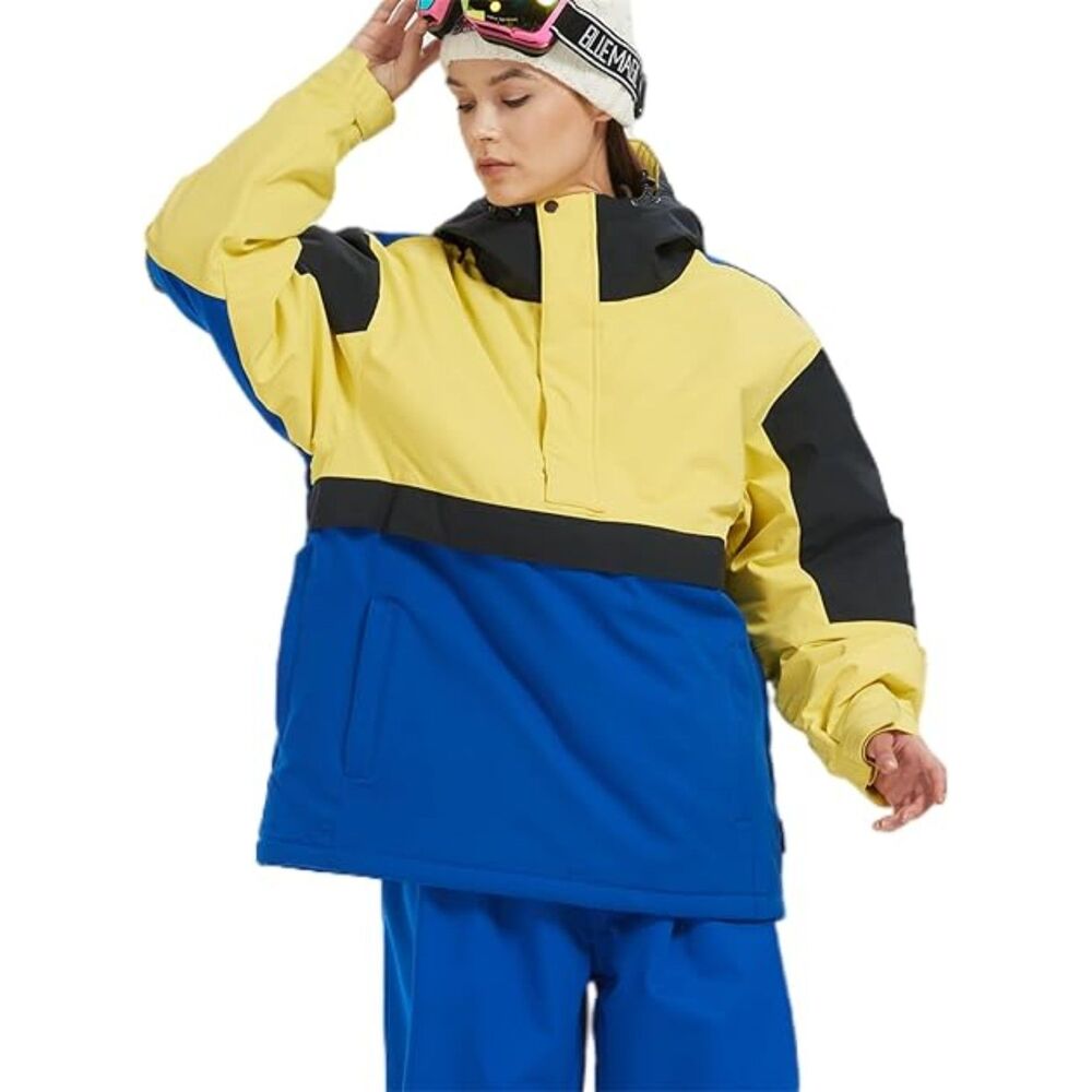 Colorblock half-zip ski jacket - Picture 3 of 5